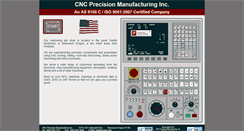 Desktop Screenshot of cncpm.com
